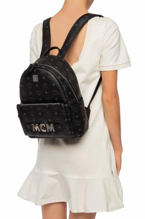 'stark' patterned backpack, zdjęcie 2 'stark' patterned backpack od MCM